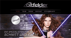 Desktop Screenshot of friseursalon-blumenau.de