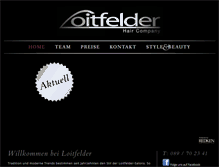 Tablet Screenshot of friseursalon-blumenau.de